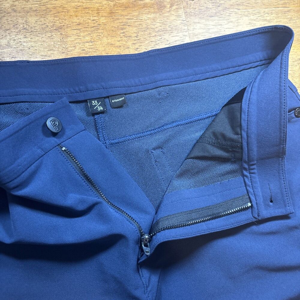 Public Rec Dealmaker Pants Mens 33X34 Straight Leg Navy Blue - Picture 7 of 16